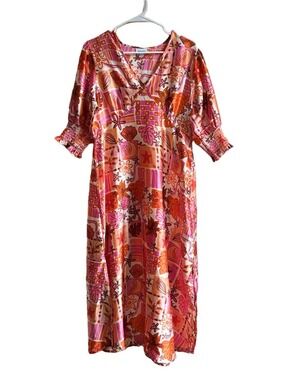 NEON ROSE Boho Maxi Dress